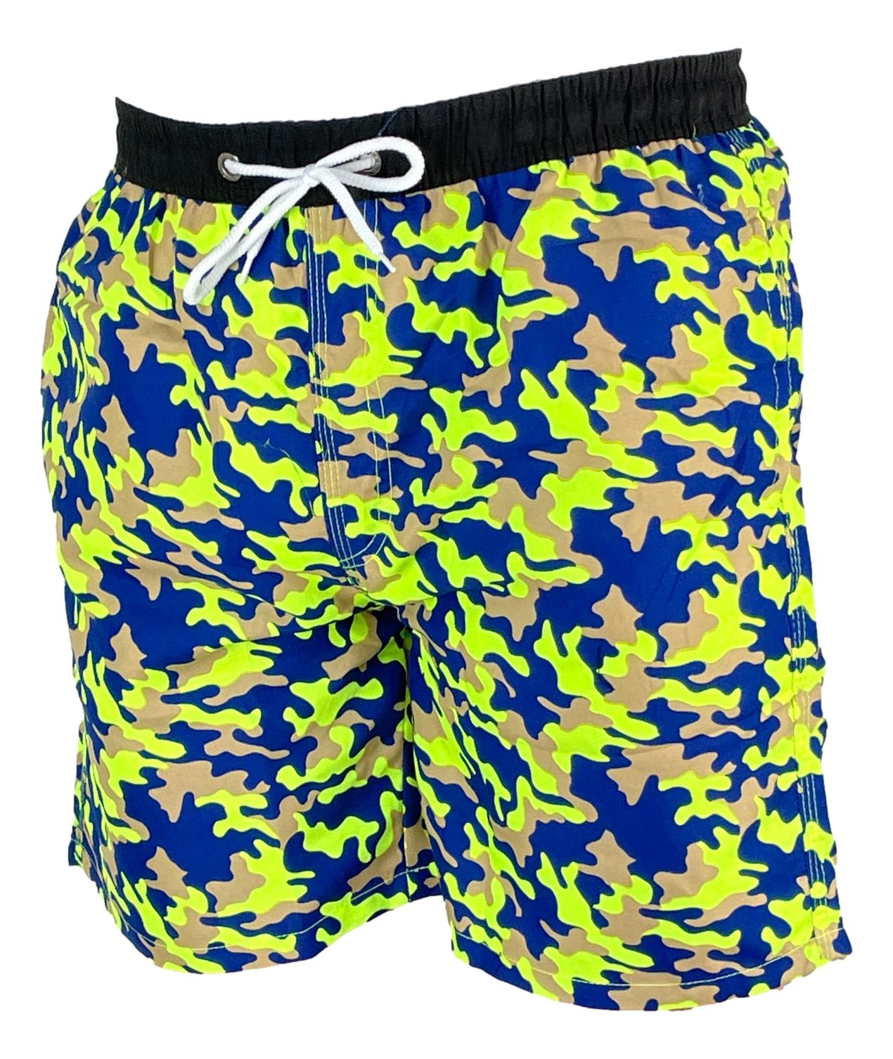 Zwemshort Military Fluor