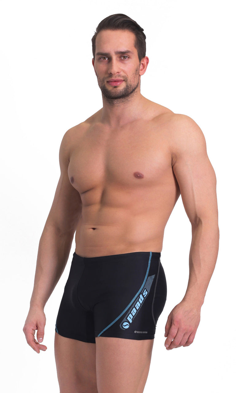 High-quality image of speed zwemboxer black
