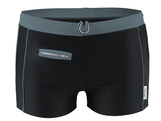 High-quality image of zwemboxer monaco grey