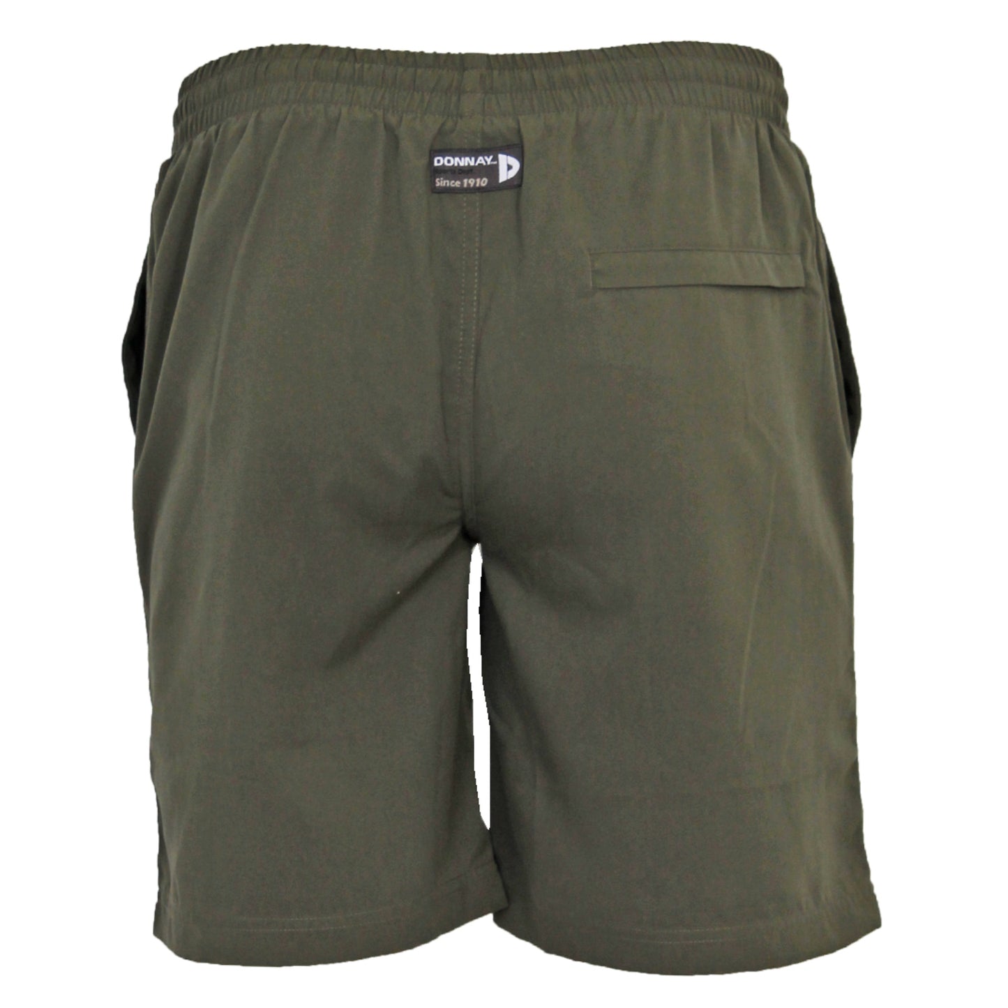 High-quality image of donnay microfiber ian short jungle green
