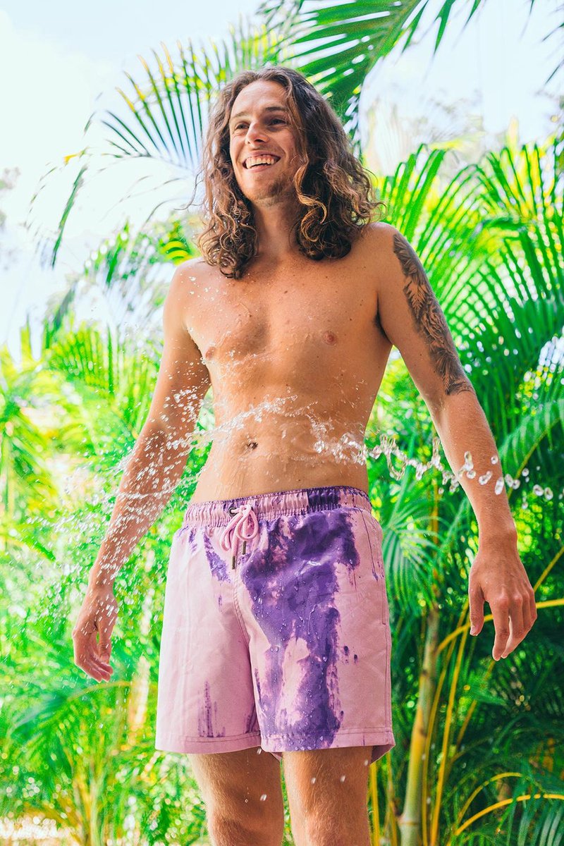 Sea'sons Main Swimshort Purple Pink