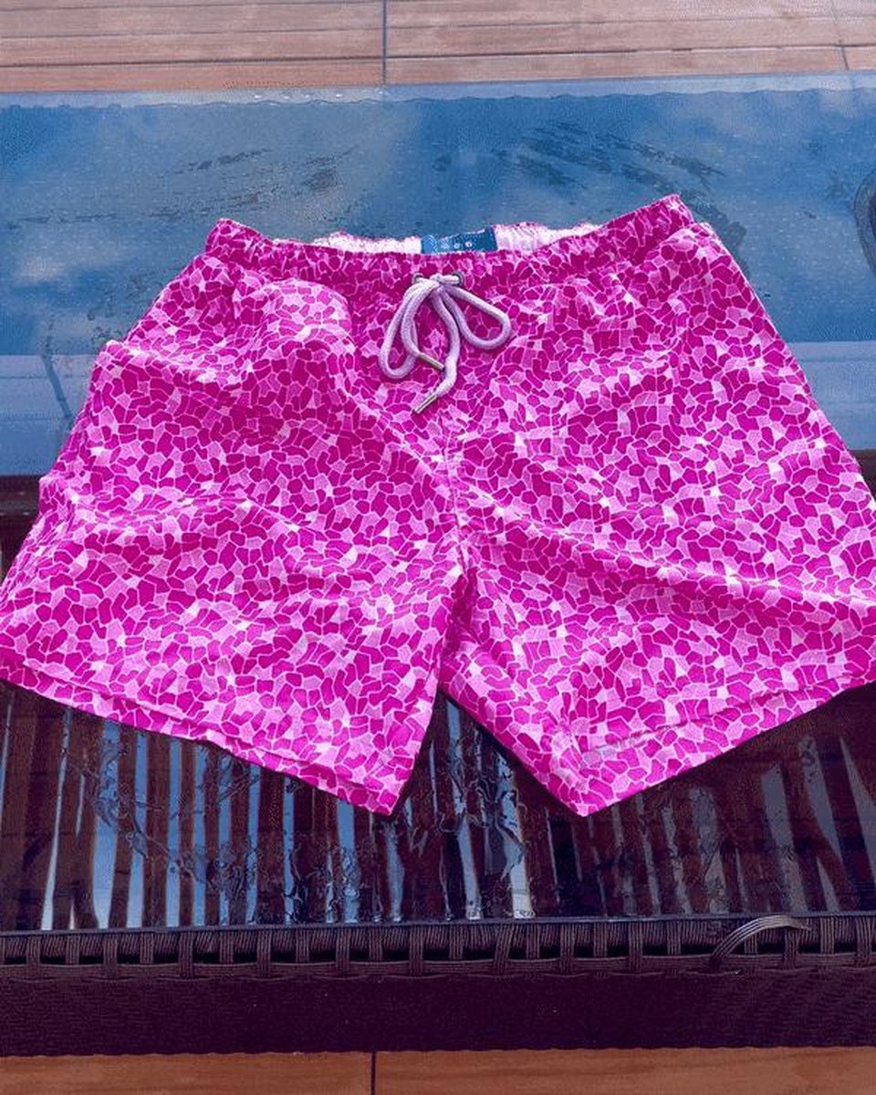 Sea'sons Mosaic Swimshort Pink