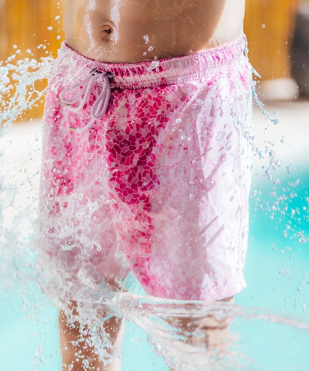 Sea'sons Mosaic Swimshort Pink