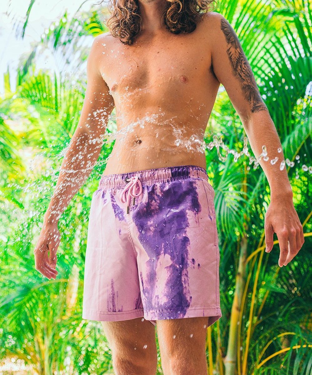 Sea'sons Main Swimshort Purple Pink