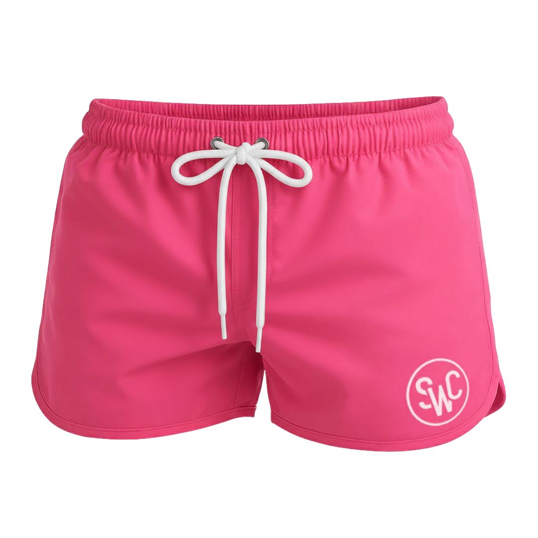 Riviera Retro Zwembroek, Flamingo Pink