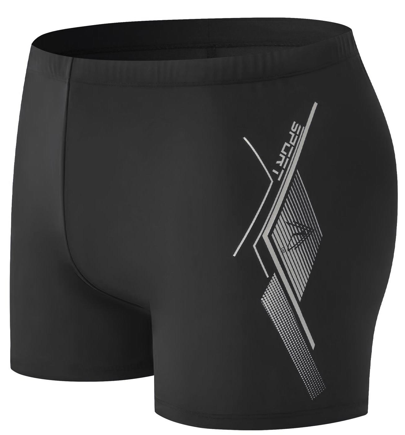 Venice zwemboxer Zwart/Grijs