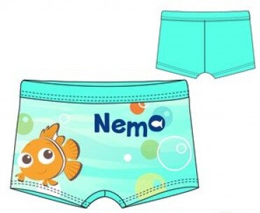 Nemo Baby zwembroek Aqua achterzijde
