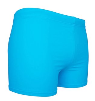 Blauwe zwembroek Neon zijde