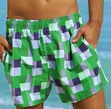 Sunflair Zwemshort Checked