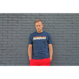 Donnay Heren - T-Shirt Daks - Donkerblauw_