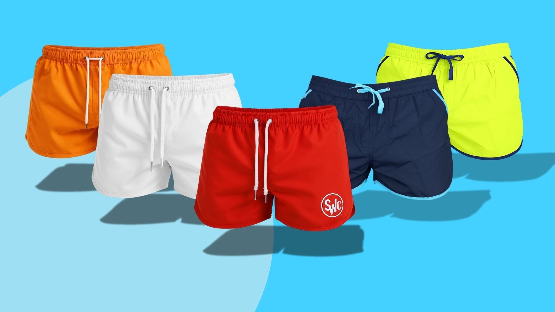 Sneldrogende Zwembroek voor Mannen Zwemplank Shorts Mannen Sneldrogend Zwemmen Running Shorts Heren Strand Board Shorts Ademend Gym Sport Shorts Heren Zwembroek Surfen Strand Shorts Lente splicing