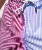 Sea'sons Striped Swimshort Cherry blue