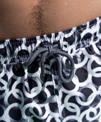 Sea'sons Pattern Swimshort Darkgrey