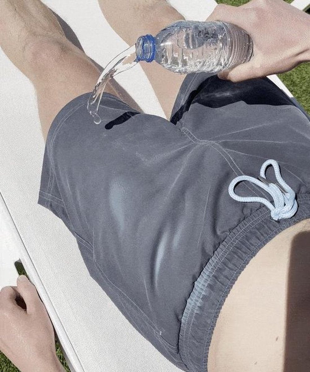 Sea'sons Main Swimshort Grey Blue