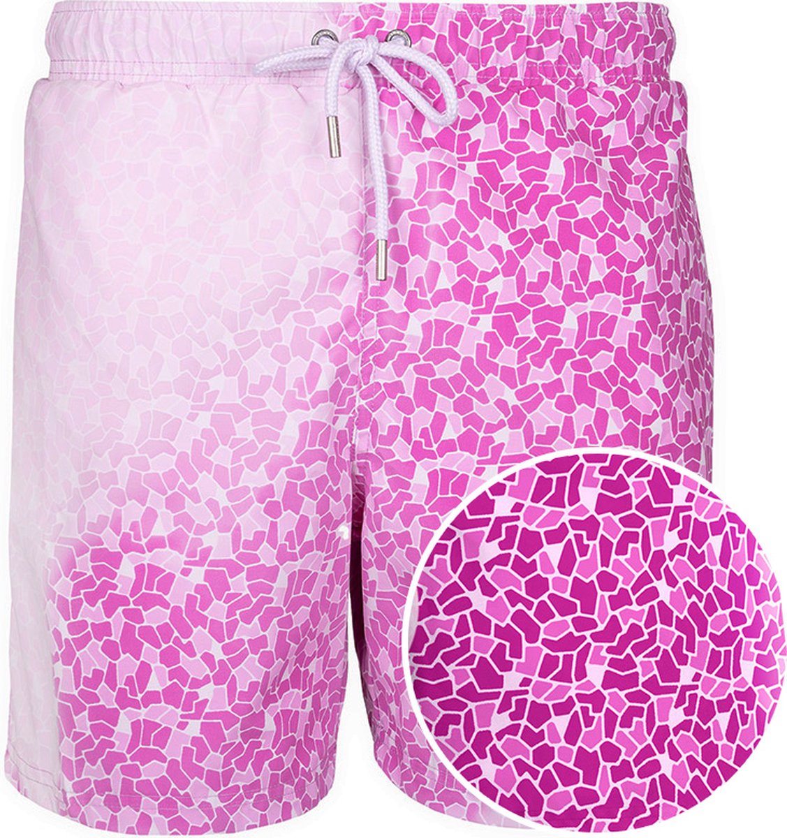 Sea'sons Mosaic Swimshort Pink
