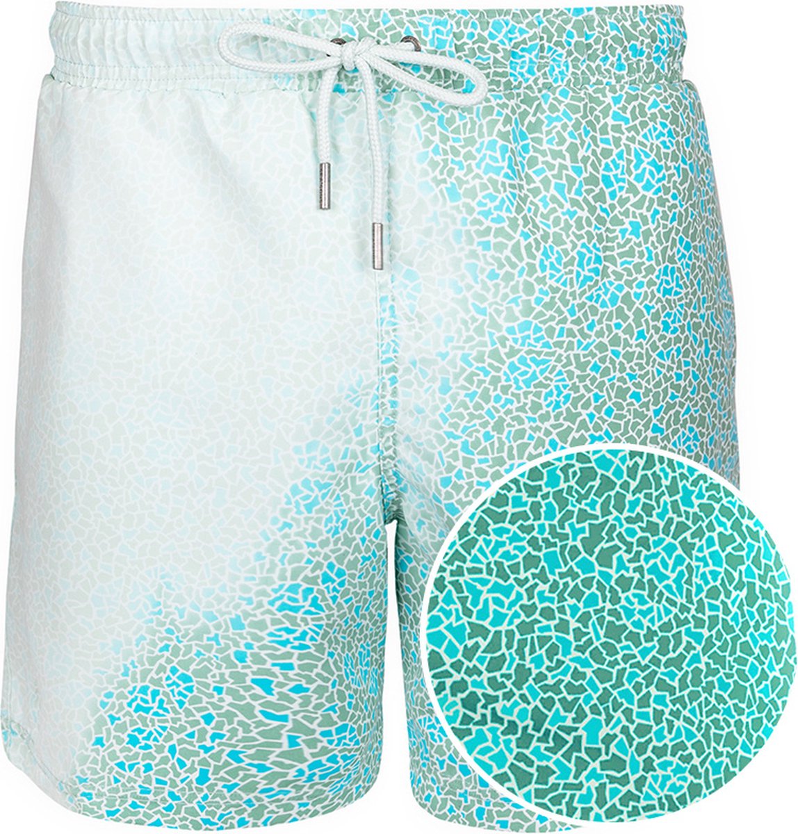 Sea'sons Mosaic Swimshort Mint Green