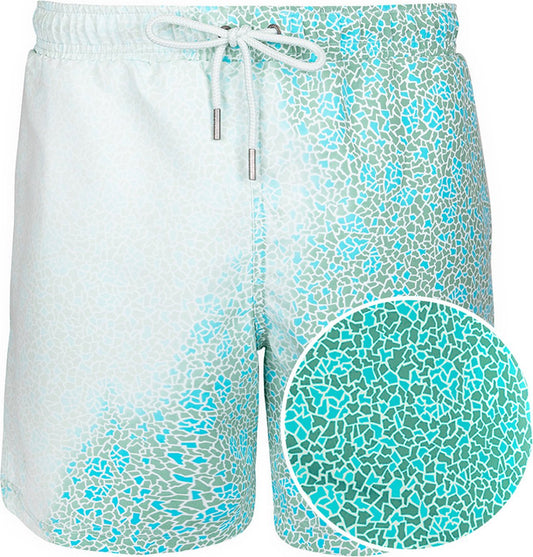 Sea'sons Mosaic Swimshort Mint Green