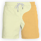 Sea'sons Striped Swimshort Orange Yellow