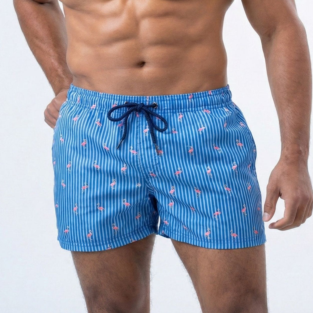 Swimshort Key Largo - Blue/White