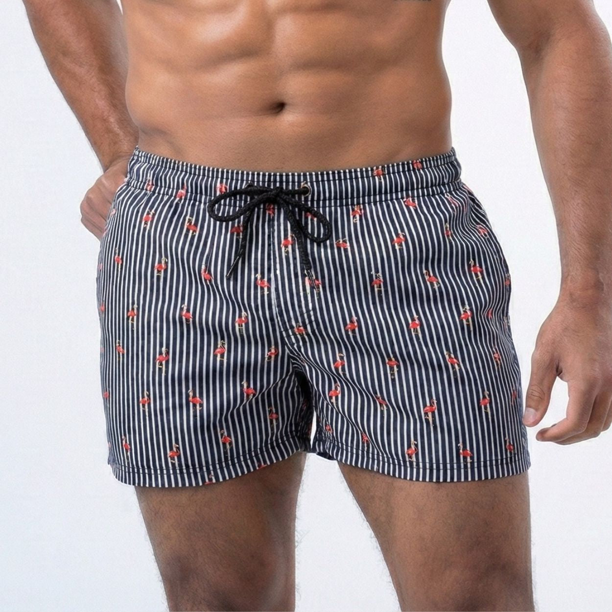Swimshort Key Largo - Black/White
