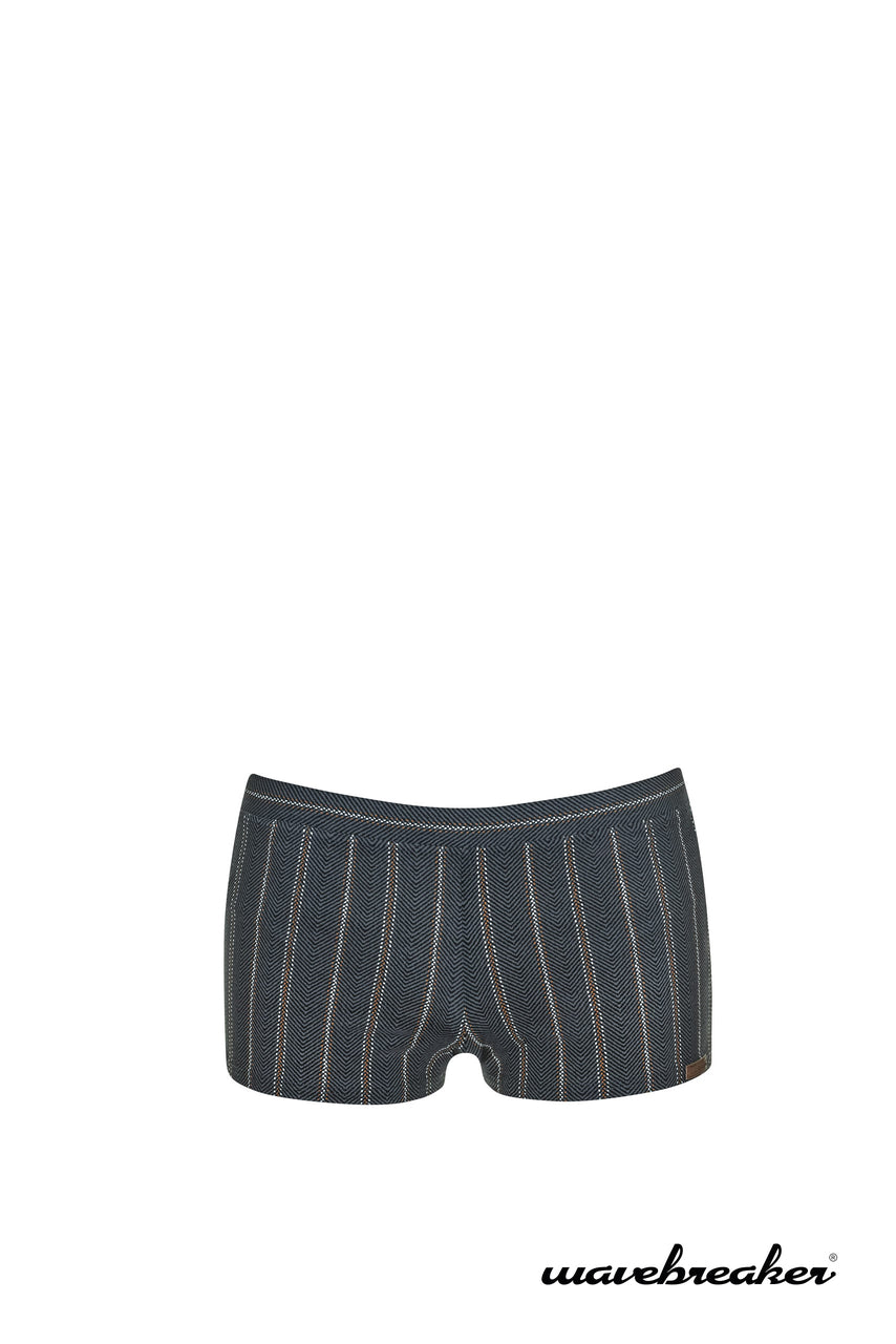 High-quality image of wavebreaker zwemboxer premium grijs met meshvoering