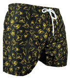 Zwemshort Sharks Black-Yellow