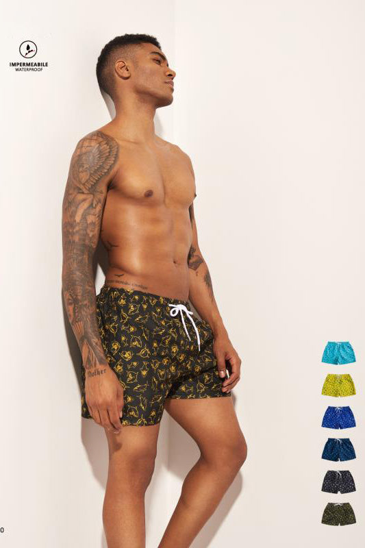 Zwemshort Sharks Yellow