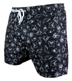 High-quality image of zwemshort sharks black white