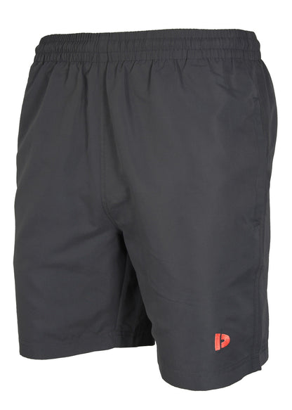 High-quality image of donnay performance short charcoal
