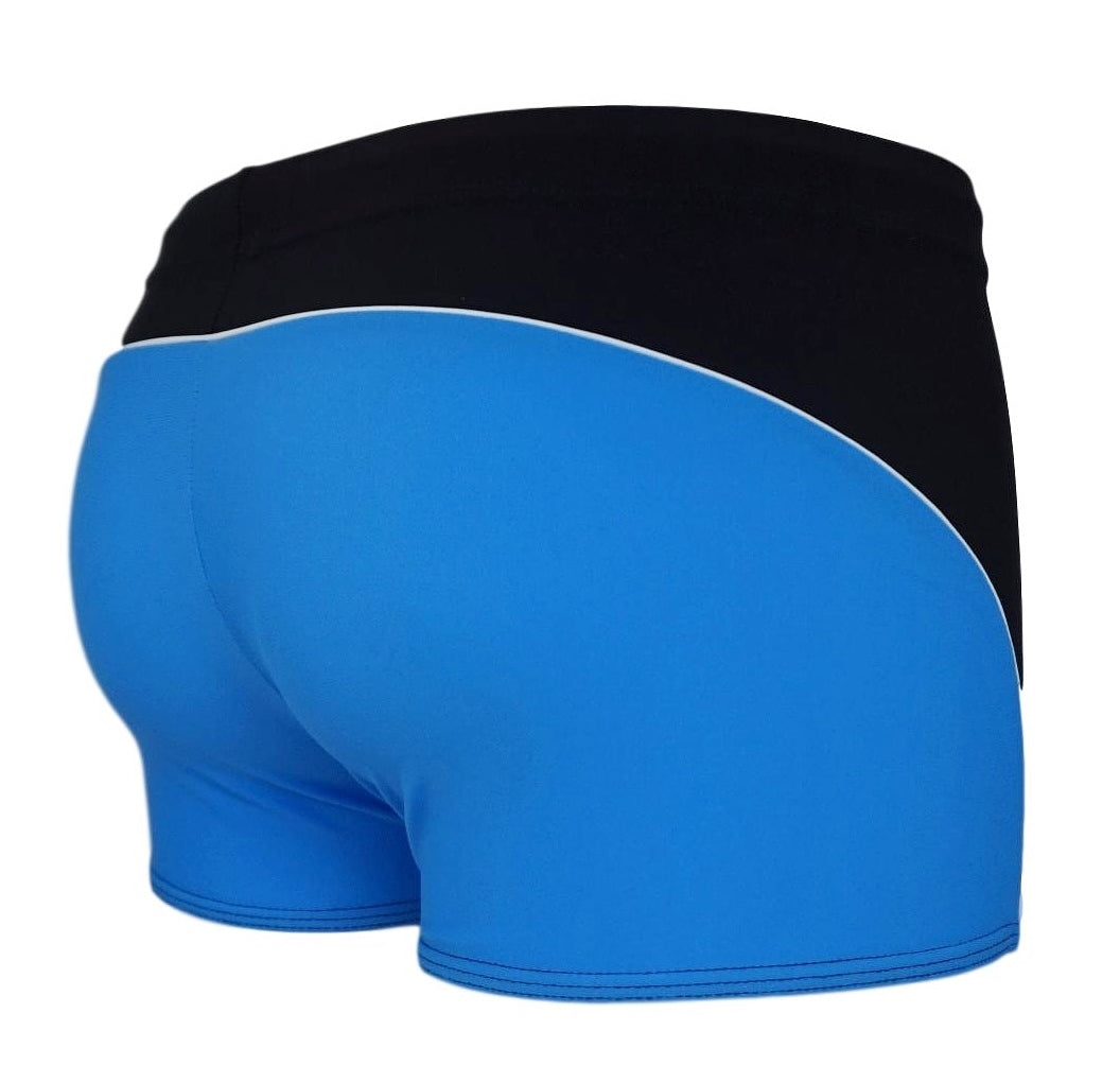 High-quality image of zwemboxer colourback blue
