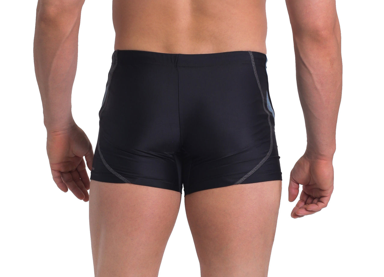 High-quality image of speed zwemboxer black