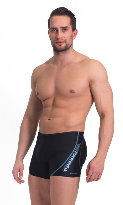 High-quality image of speed zwemboxer black