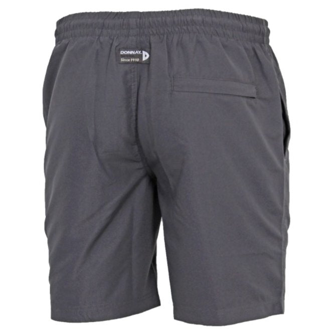 High-quality image of donnay microfiber ian short donkergrijs