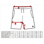 High-quality image of donnay microfiber ian short cobaltblauw