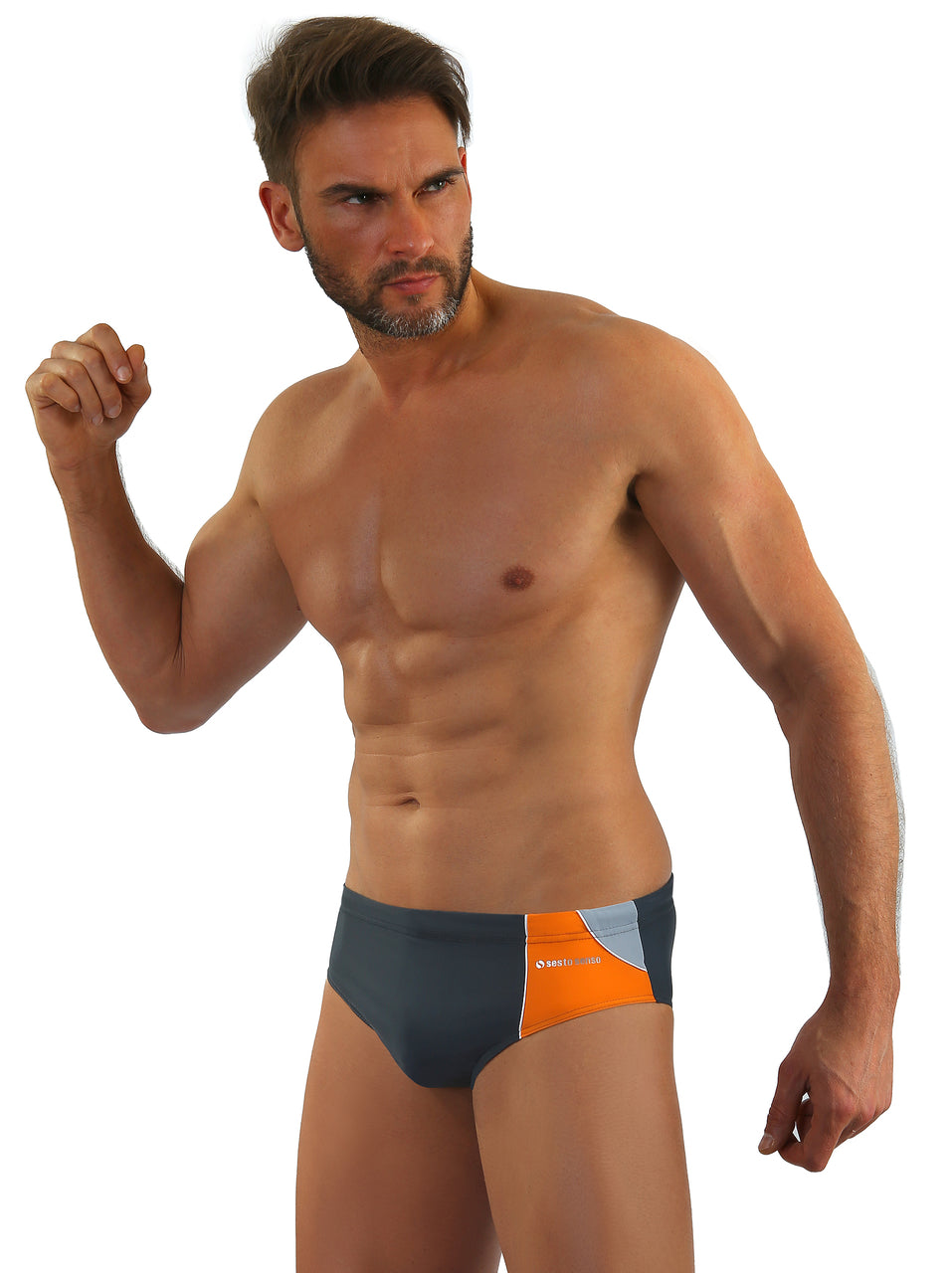 High-quality image of zwemslip fluente graphite