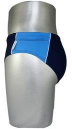 High-quality image of zwemslip triton blue