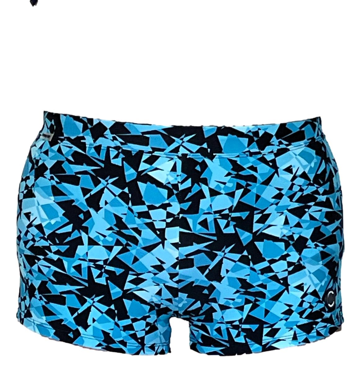 High-quality image of zwemboxer lemon bay glass blue