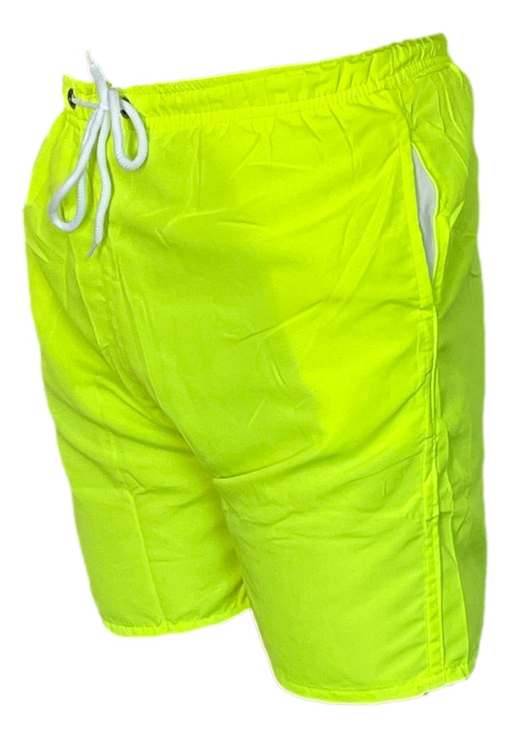 High-quality image of zwemshort magique neon yellow
