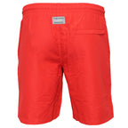 High-quality image of donnay performance short flame red