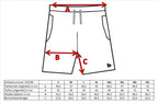 High-quality image of donnay performance short flame red