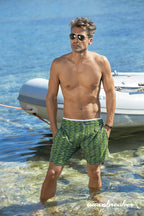 High-quality image of wavebreaker zwemshort premium groen shark