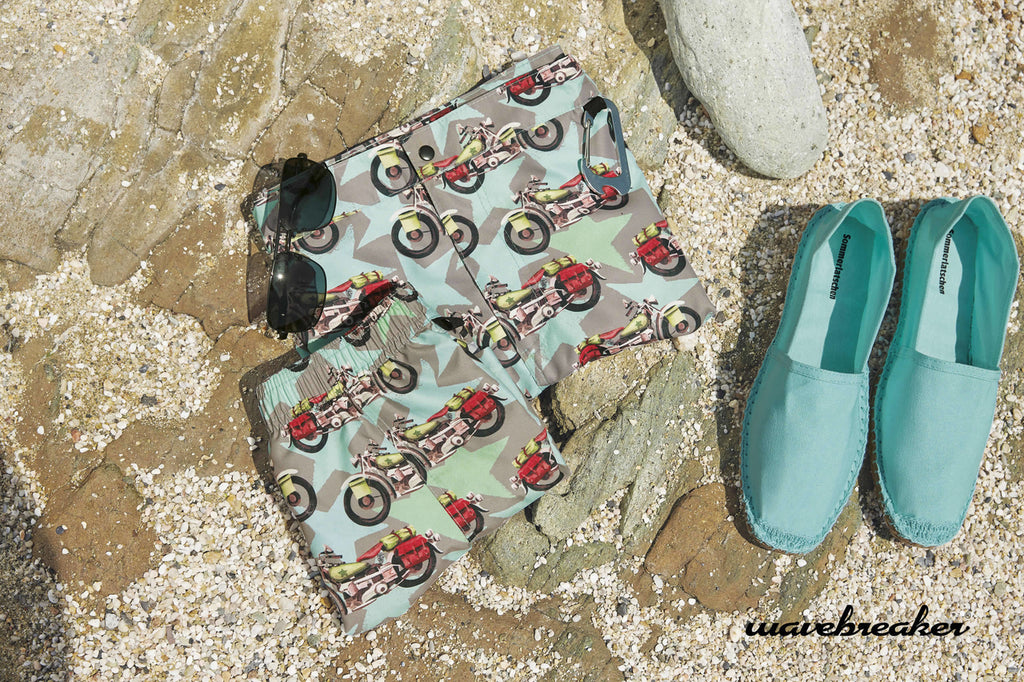 High-quality image of wavebreaker zwemshort premium motorenmotief