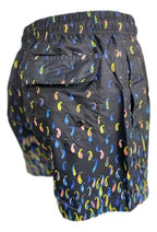 High-quality image of zwemshort black druppel