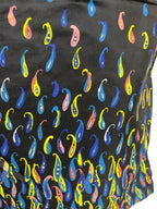 High-quality image of zwemshort black druppel