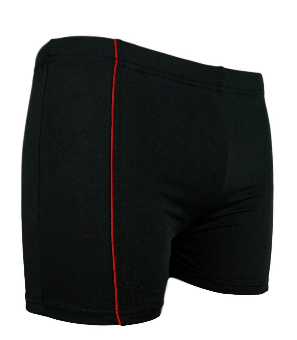 High-quality image of zwemboxer speedup red