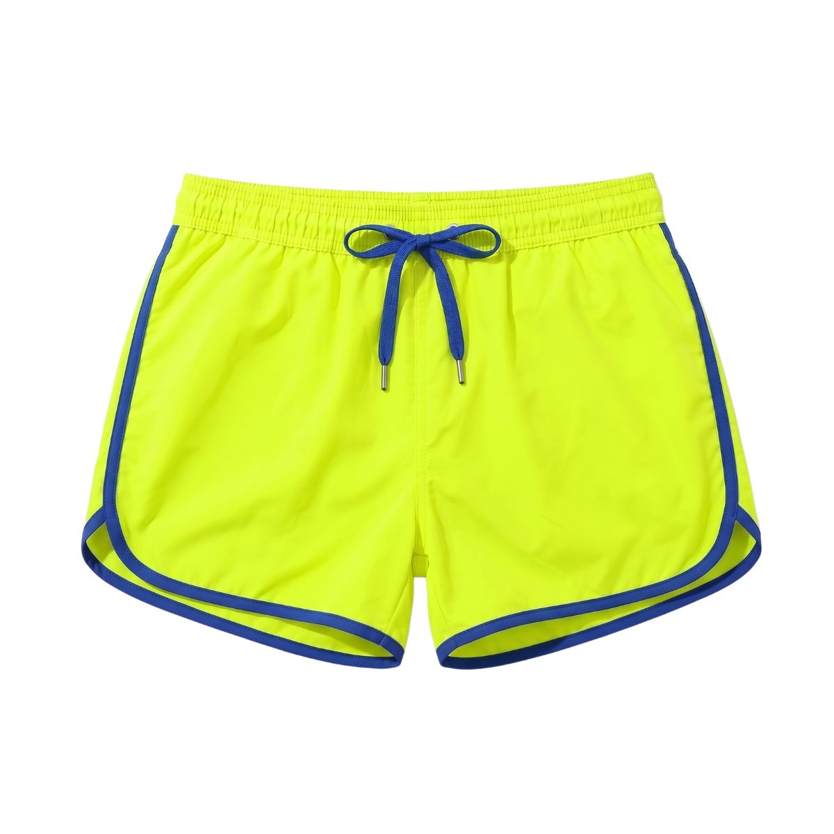 Shortshort Neongeel/Blauw