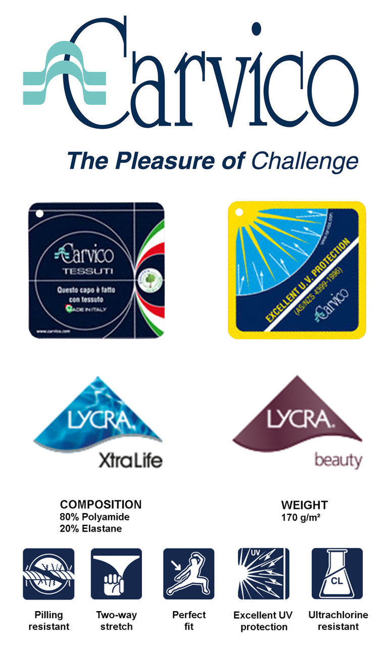 High-quality image of zwemslip geel brasil