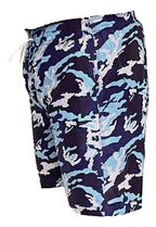 High-quality image of zwemshort toscane blauw