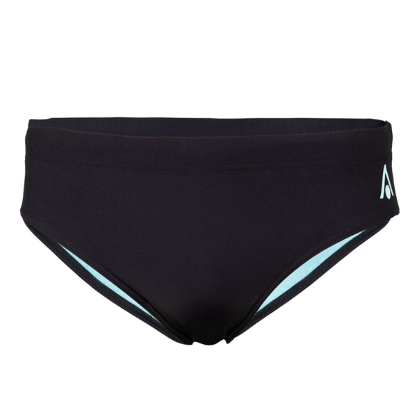 Essential zwemslip 8 CM - Black / Light Blue