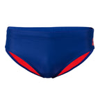 Essential zwemslip 8 CM - Navyblue / Red